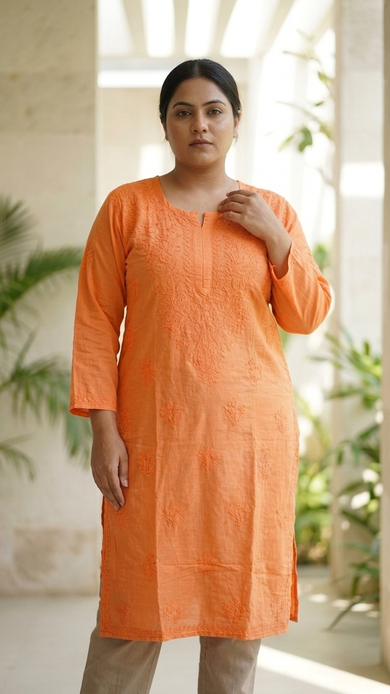 Muslin Long Kurti
