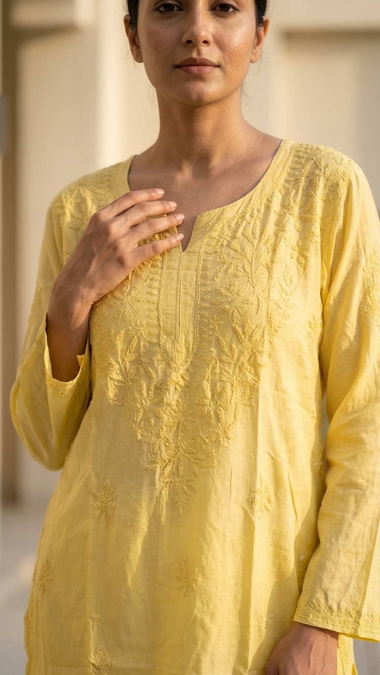Muslin Short Kurti
