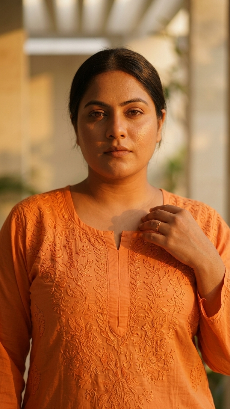 Muslin Long Kurti