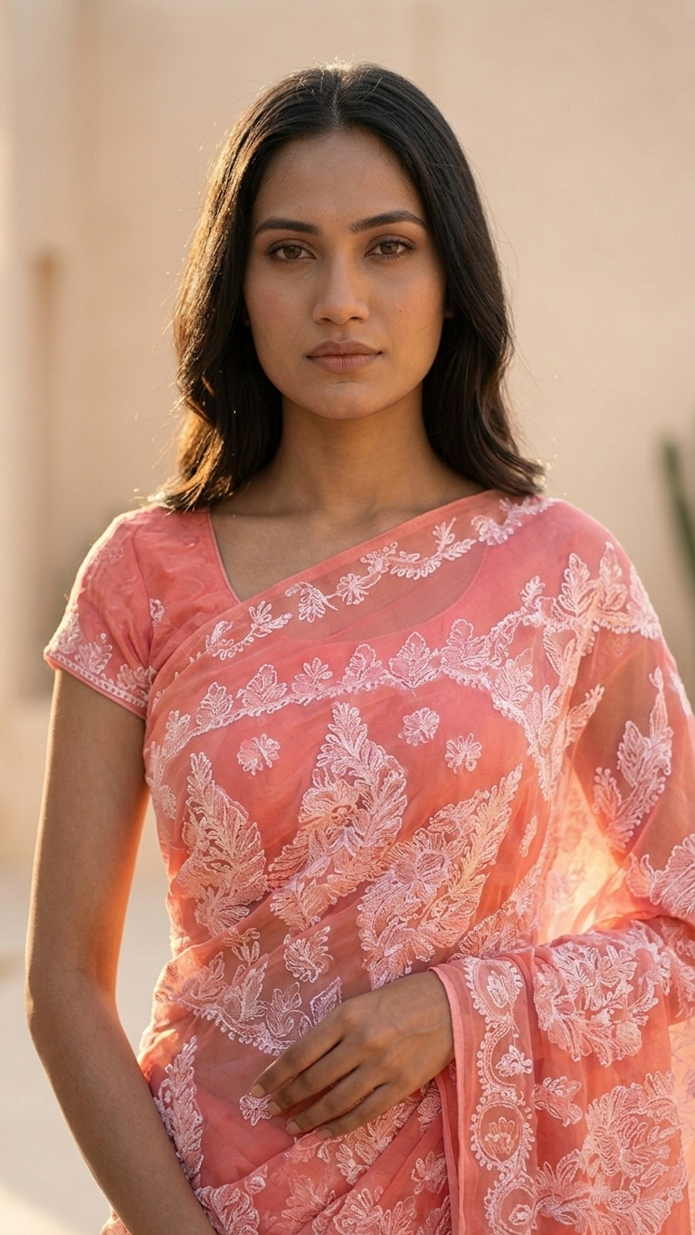 Chiffon Saree