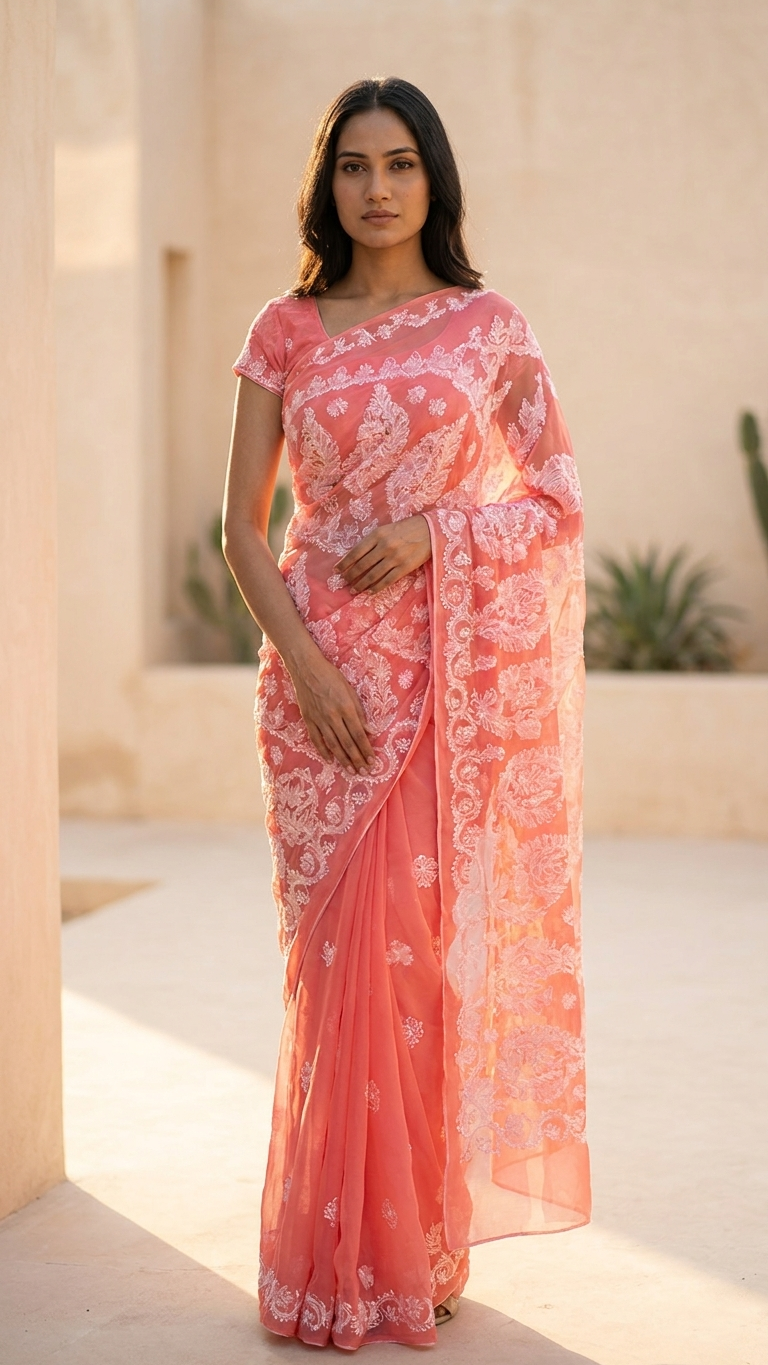 Chiffon Saree